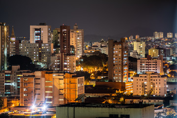 Obraz premium aerial view of the city of belo horizonte