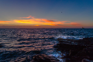 夜明けを待つ磯でDSC2107