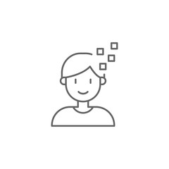 Teleport, technology icon. Element of future world icon. Thin line icon for website design and development, app development. Premium icon