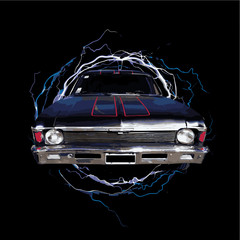 Chevrolet Chevy - obrazy, fototapety, plakaty