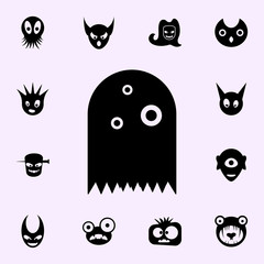 monster icon. monsters icons universal set for web and mobile