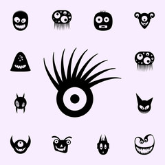 monster icon. monsters icons universal set for web and mobile