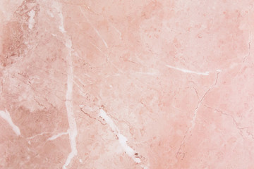 Abstract pink marble texture background. Natural stone pattern