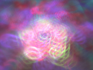 Fototapeta na wymiar Abstract Rainbow Illustration - Soft Iridescent Colorful Cloud of Brilliant Energy, Glowing Plasma. Smoke, Energy Discharge, Digital Flames, Artistic Design
