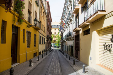 バルセロナの裏通り