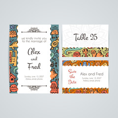 Doodle colorful hand drawn for kids and play. Cartoon design artistic print templates