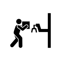 Box, job, factory, joint, assembly icon. Element of manufacturing icon. Premium quality graphic design icon. Signs and symbols collection icon for websites, web design