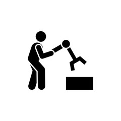 Joint, robotics, manufacturing, industry icon. Element of manufacturing icon. Premium quality graphic design icon. Signs and symbols collection icon for websites, web design