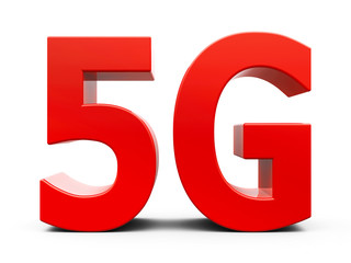 Red sign 5G