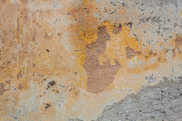 Old Weathered Damaged Concrete Wall Texture