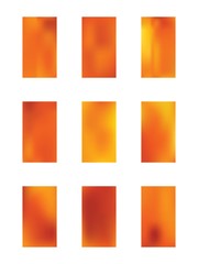 Remarkable set of backgrounds.