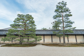 Japanese garden in Arashiyama, Kyoto, Japan