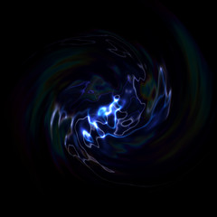 Naklejka premium twist flare with rays