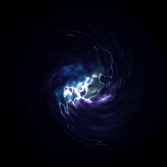 twist flare with rays