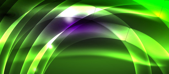 Neon light waves