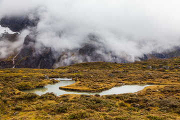 green valley in Himalaya mountain