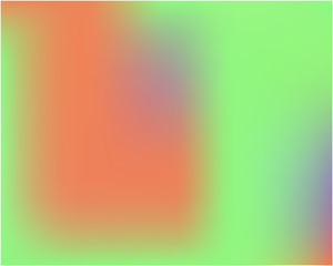 Gradient mesh painted in different colors.