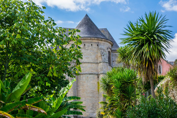 Jardin de la retraite à Quimper