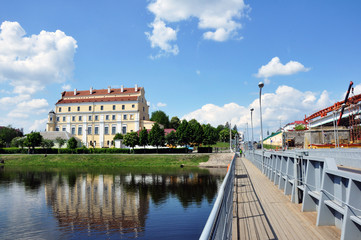 On the shore of Pina. View of the Jesuit Collegium