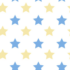 Fototapeta premium Star seamless pattern.Design template for wallpaper,fabric,wrapping,textile