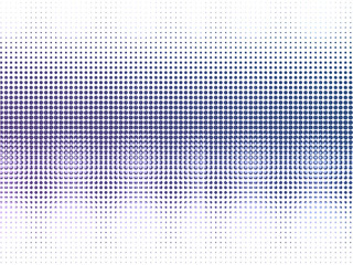 Abstract blue circles halftone background