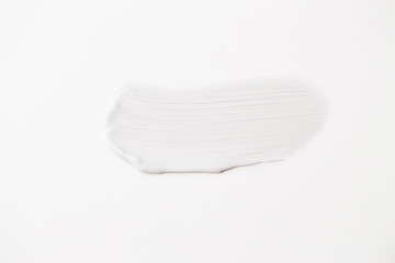 Cosmetic face cream, mask isolated on white background