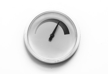 Thermometer auf einem Heisswasserboiler