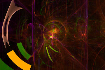 fantasy  fractal   background energy abstract design