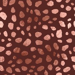 Spotted animal skin. Fashion seamless pattern for trandy textile prints, wallpaper, wrapping. Animal background effect.