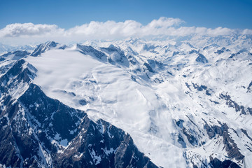 peak Basodino glacier, Switzerland