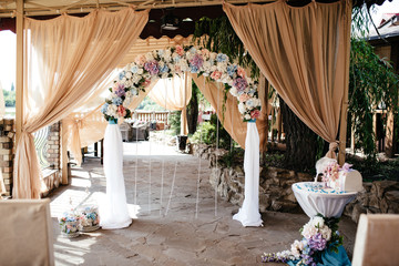 Wedding Arch and wedding decoration.