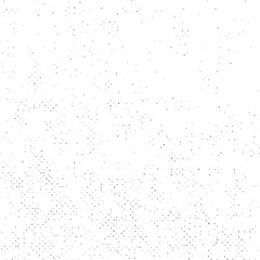 Pattern Grunge Texture Background, Old Black Abstract Dotted Vector, Halftone Grungy Design