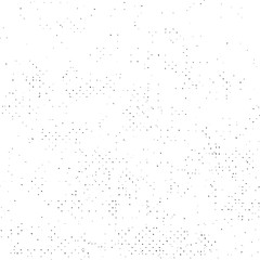 Pattern Grunge Texture on White Background, Black Abstract Dotted Vector, Old Halftone Dust Design