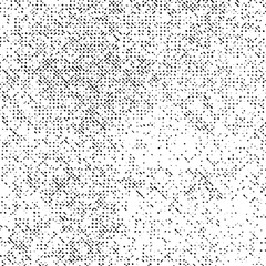 Pattern Grunge Texture Background, Black Abstract Dotted Vector, Old Halftone Rough Design