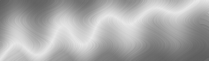 Brushed gray metal surface. Texture of metal. Abstract steel background - obrazy, fototapety, plakaty