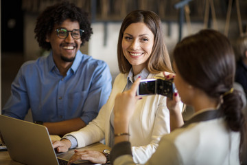 Let's get one smile for this good business day.