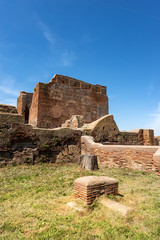 Capitolium - Roman temple in Ostia Antica - Rome Italy