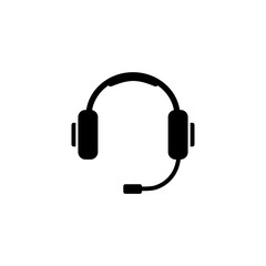 Headphone icon vector