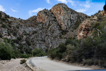 Road to Baviaanskloof South Africa