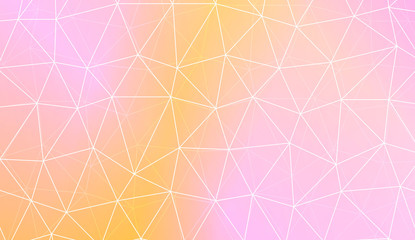 Colorful illustration in abstract polygonal pattern with triangles style with gradient. For your business, presentation, fashion print. Vector illustration. Creative gradient color.