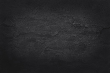 Dark grey black slate texture with high resolution, background of natural black stone wall.