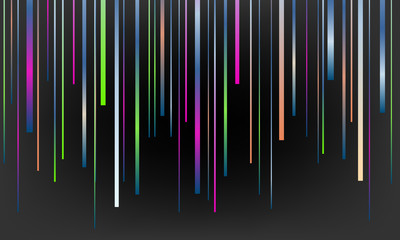 long neon stripes on a black background wallpaper
