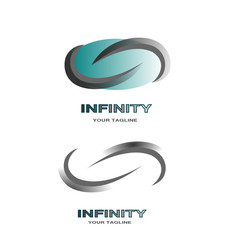 Infinity logo vector