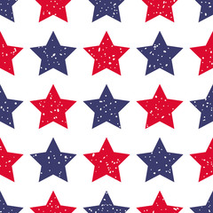 Seamless pattern for Independence USA day