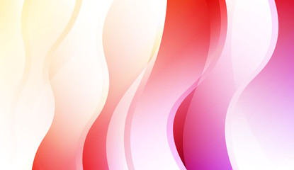 Creative Wavy Background. For Template Cell Phone Backgrounds. Colorful Vector Illustration.