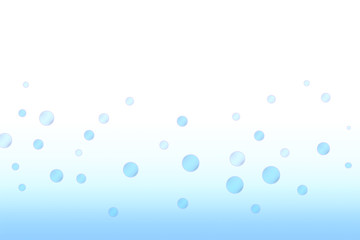 Illustration of splash or carbonate.  水しぶきまたは炭酸のイラスト