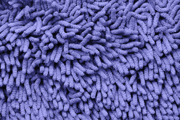 Blue fabric texture close up