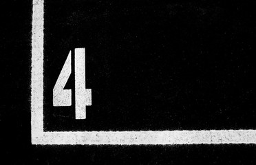 Painted  Number