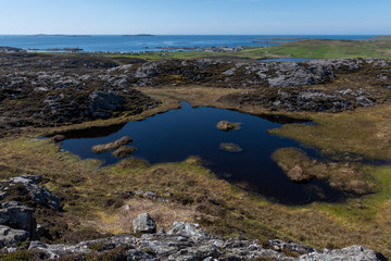 Fototapeta na wymiar the most wonderful island in Ireland : Inishbofin