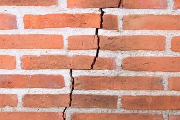 Obraz premium brown brick wall texture background